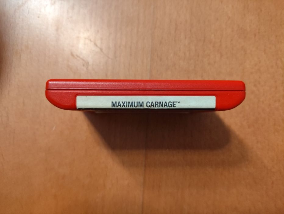Maximum Carnage Spider Man Venom Sega Mega Drive PAL