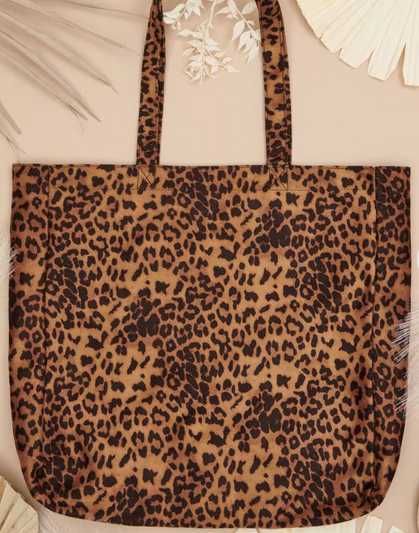 materialowa  torebka shopper