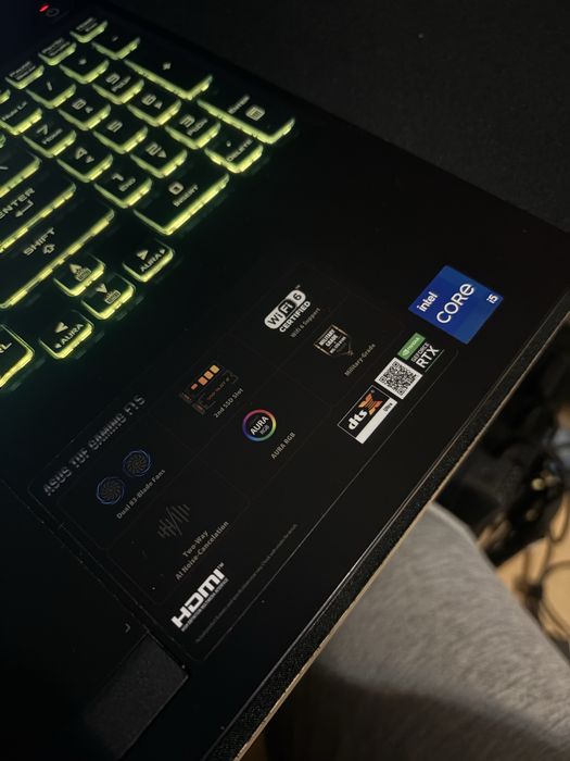 ASUS TUF Gaming FX506H – bardzo dobry stan