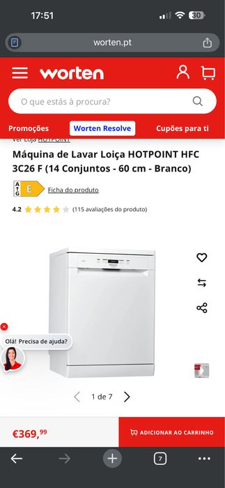 Maquina de lavar loiça