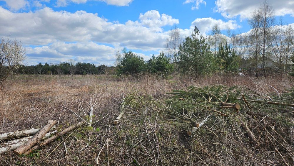 Sprzedam działkę budowlaną Załuski 1000 m MPZP media - Widok 3
