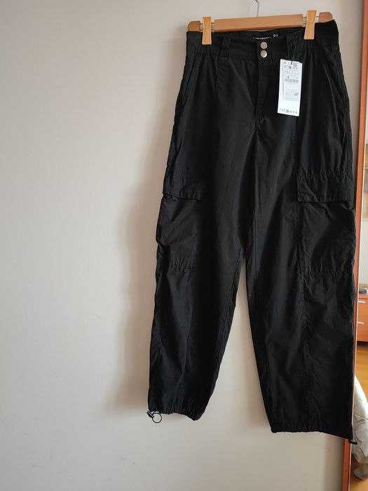 Calças cargo largas