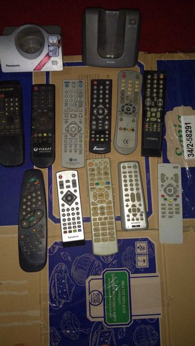Пульты к разной электронике