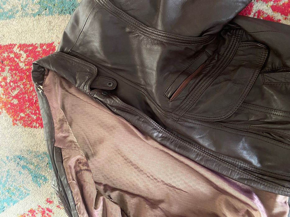 vintage leather jacket шкіряна куртка