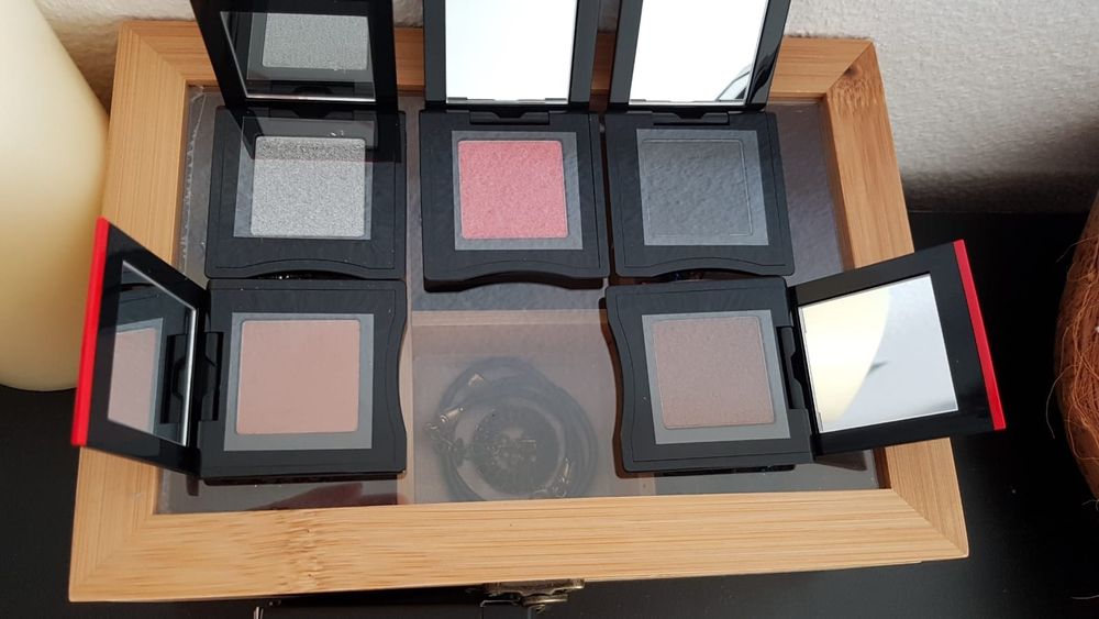 Тени для век Shiseido Pop PowderGel 5цветов,оригинал.