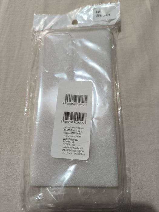 Capa transparente ZTE Blade A72