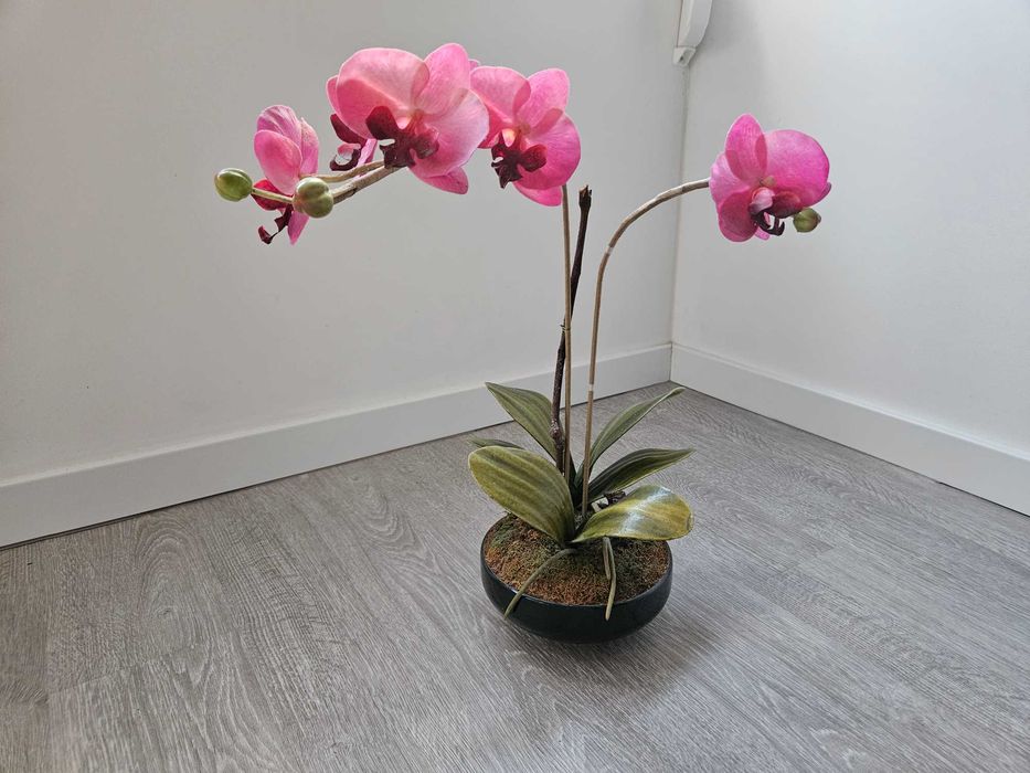 Flor artificial orquídea