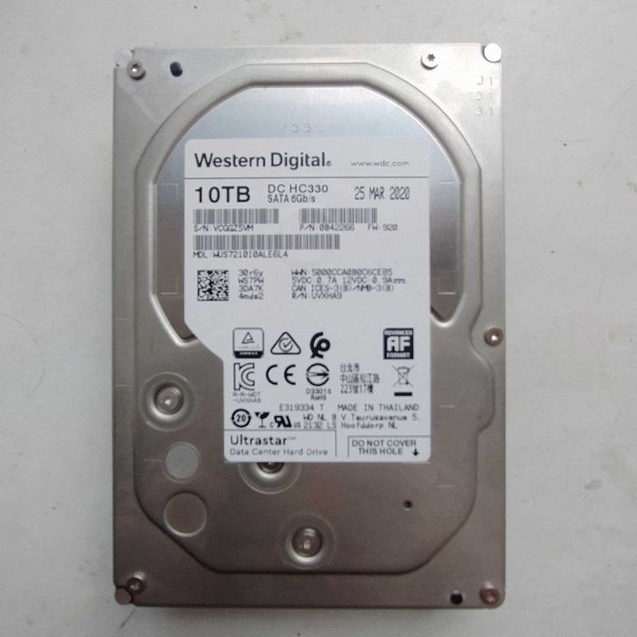 Жорсткий диск HDD WD 10Tb 7200rpm 256MB SATA III (WUS721010ALE6L4)