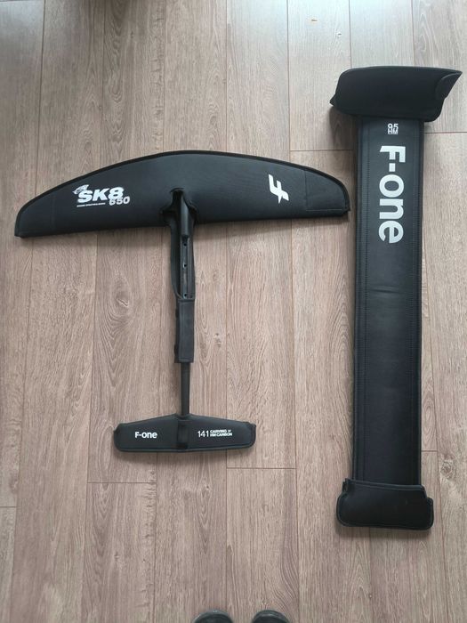 Foil F-one sk8 650 v2, 141 carving W v2, maszt HM 95 cm Gdańsk