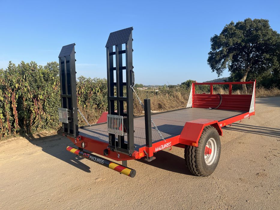 Reboque agricola porta maquinas 5T