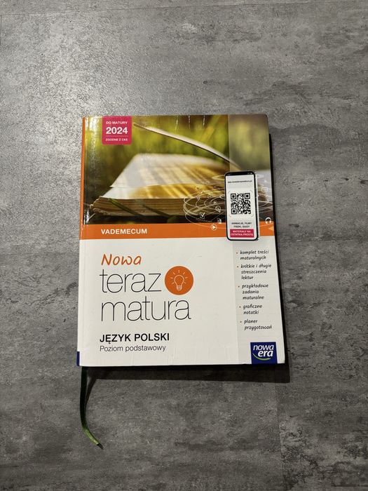 Vademecum Nowa Teraz Matura 2024 - Język polski (poziom podstawowy)
