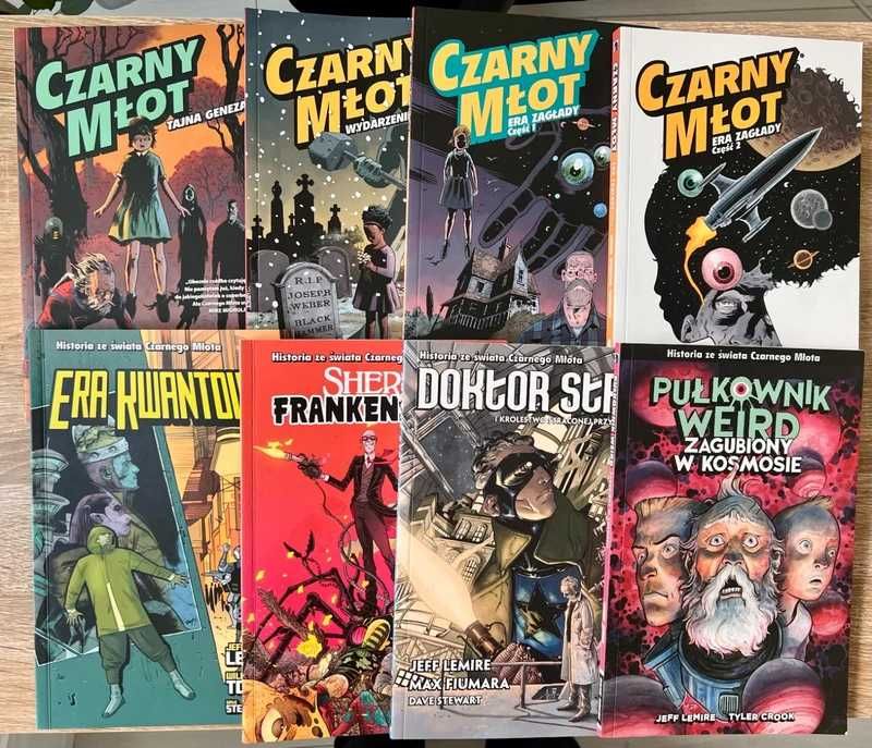 Czarny młot 8 tomów Jeff Lemire