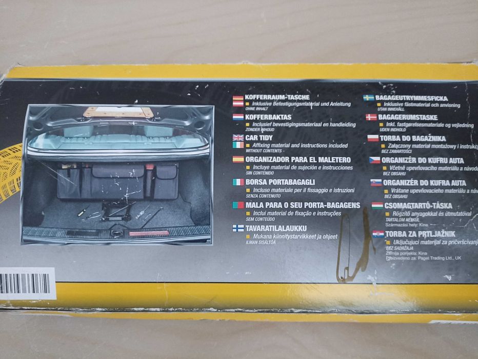 Bolsa organizadora para mala do carro (novo)