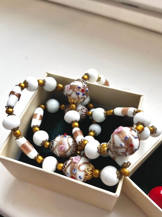 Коралі Венеційка ( муранське скло )