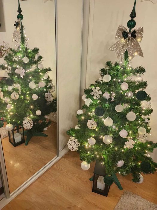 Choinka sztuczna Jodła kaukaska 150 cm ze stojakiem.