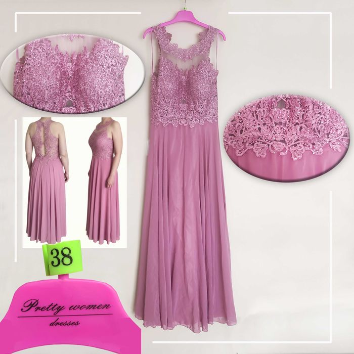 SUKIENKA na okazje, wesele rozmiar 38