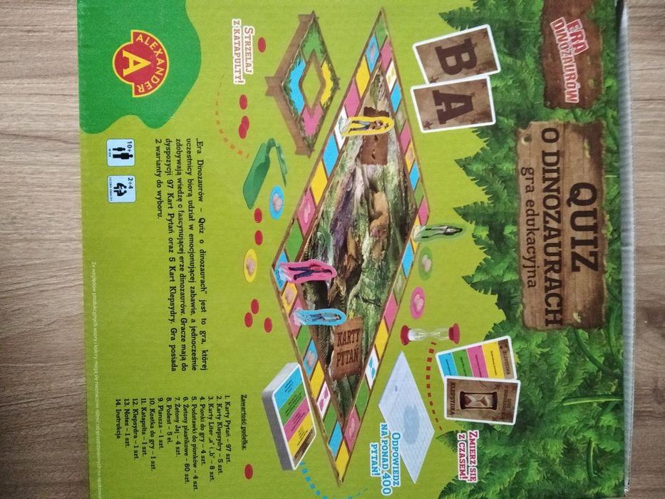 Era dinozaurów. Gra edukacyjna