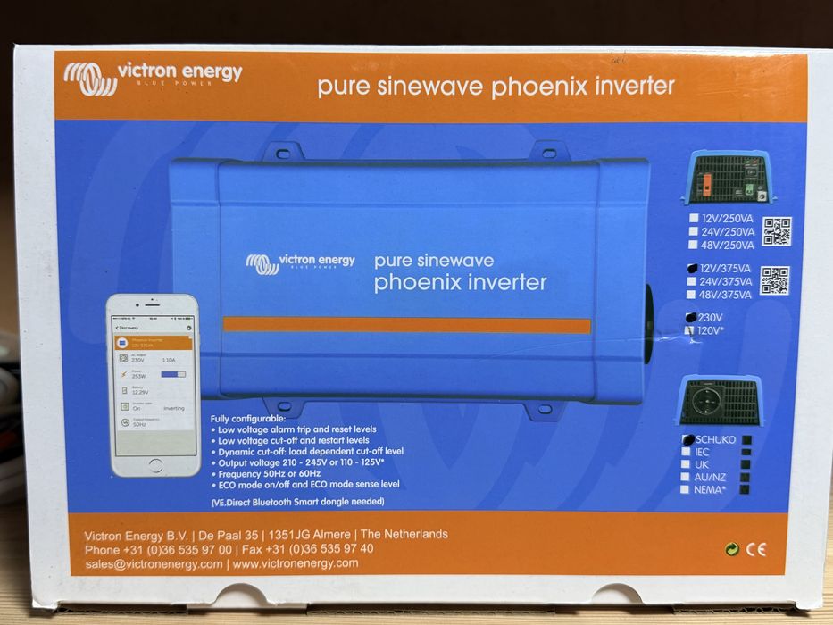 Інвертер Victron Enegy pure sinewave