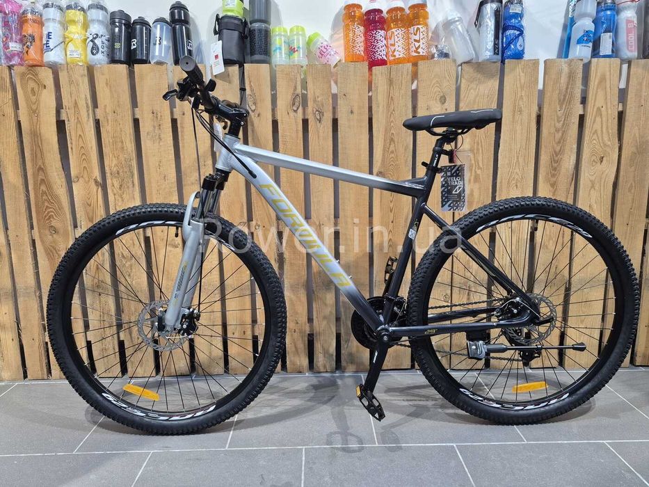 Алюмінієвий велосипед касета AL 27.5" Formula F-1 DD CS рама-18" срібл