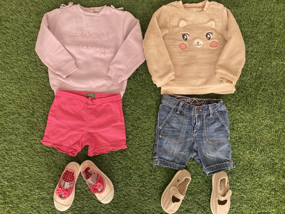 Sweat Calças Sabrinas Minnie Roupa e calcado menina 2 anos