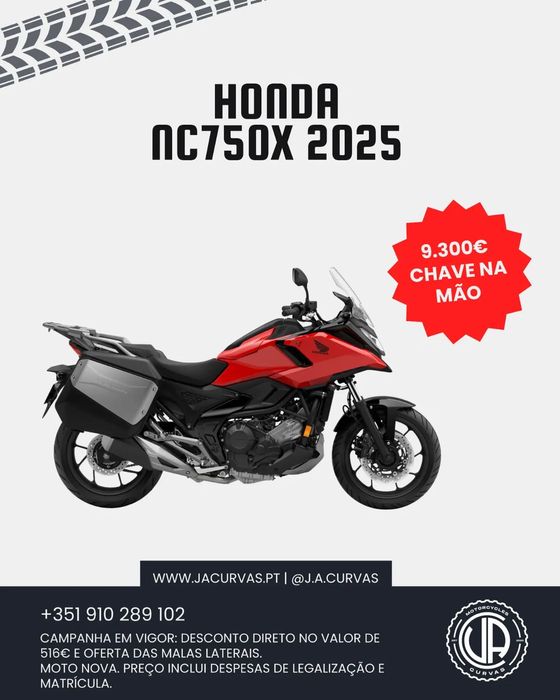 Honda NC750X 2025 (CAMPANHA EM VIGOR)