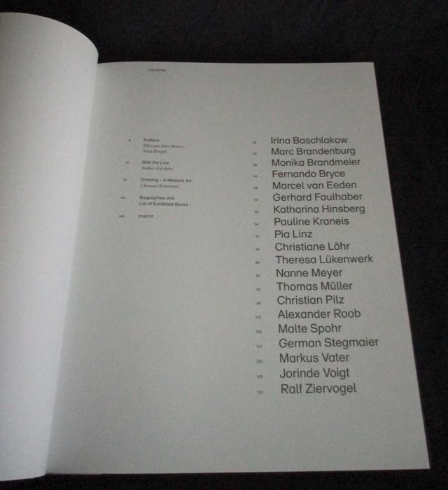 Livro Linie Line Linea Contemporary Drawing