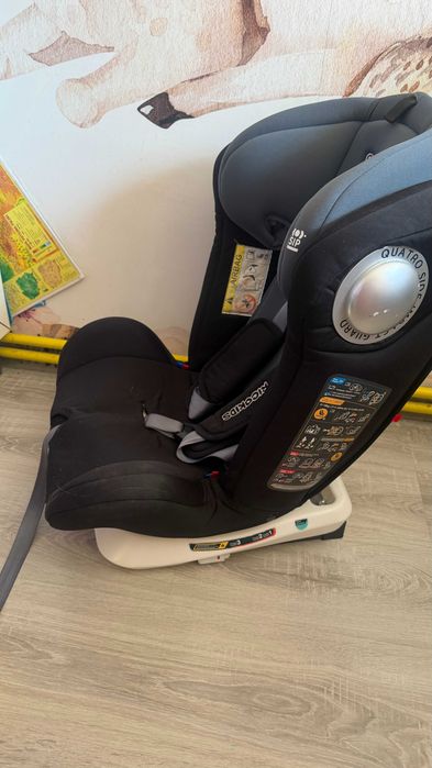 Fotelik samochodowy Ricokids 0-36 kg - czarny