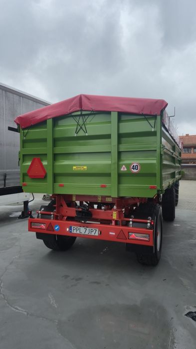 Plandeka na przyczepę rolniczą plandeki d47