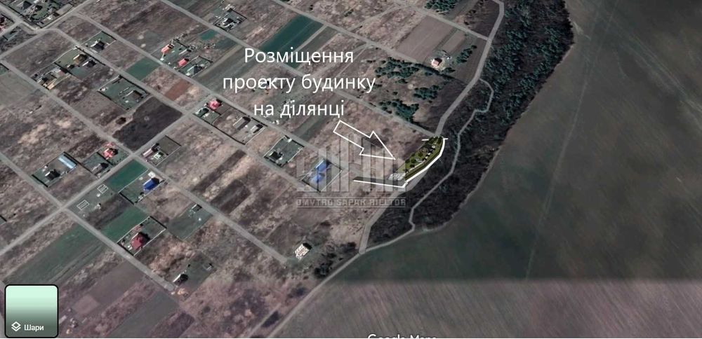 Ділянка 15 соток під забудову прямо біля лісу! Новосілки, БЕЗ КОМІСІЇ – pohled 3