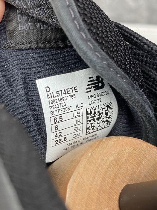 Кросівки new balance 574 42/26.5 см