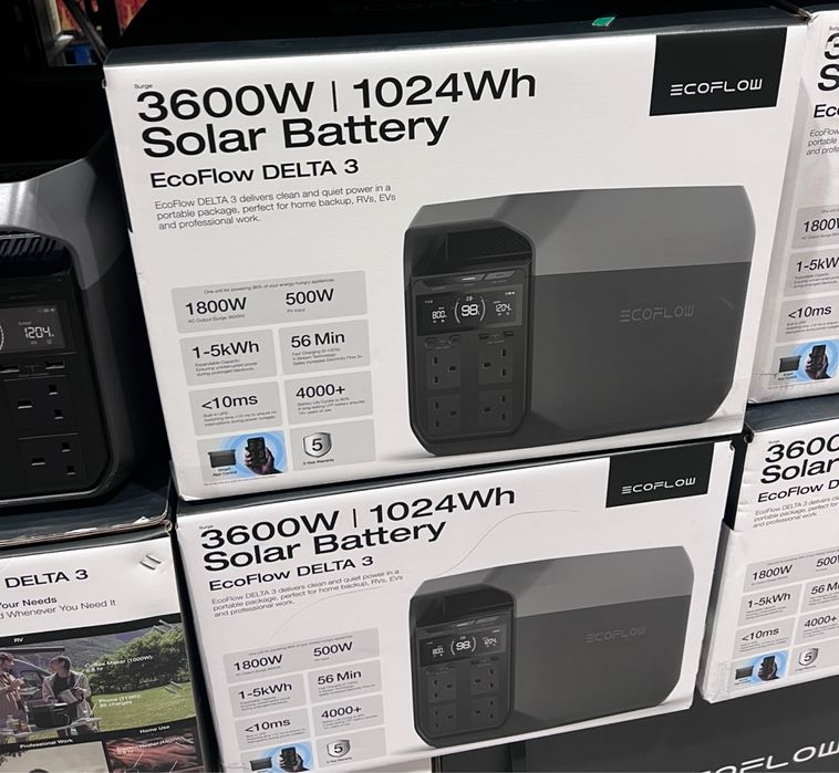 Зарядна станція EcoFlow DELTA 3 Для квартири / котла  В наявності