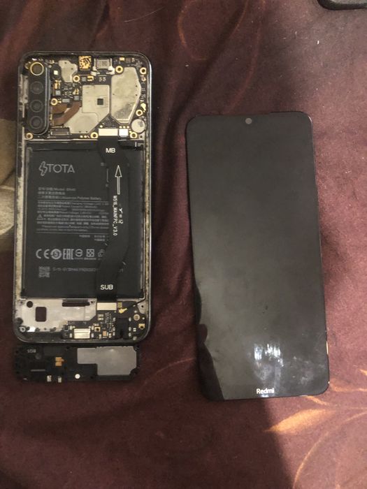 REDMI NOTE 8T (згорела материнка)