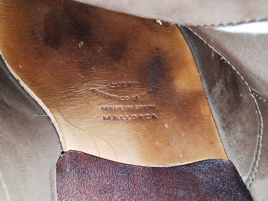Carmina Shoemakers Mallorca Oxford Simpson luksusowe półbuty