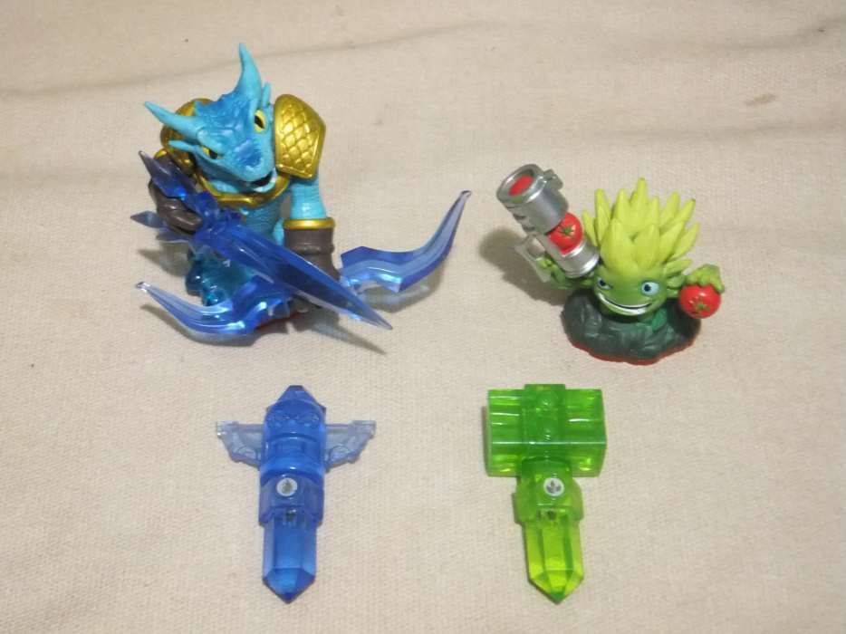 Skylanders Trap Team - Snap Shot + Food Fight + Water Trap + Life Trap