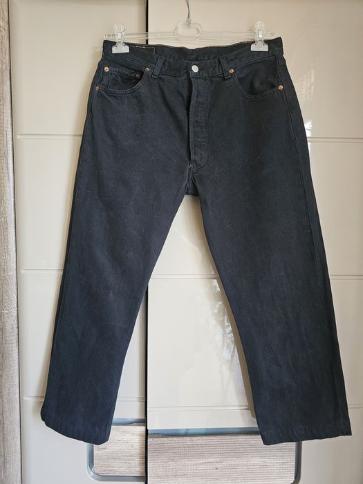 Czarne spodnie jeansowe r L/XL Levi's