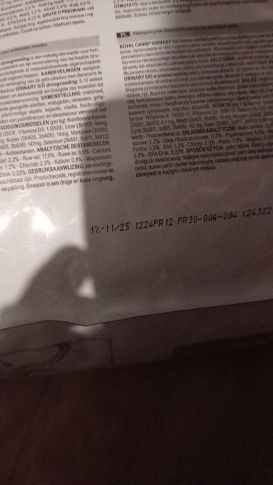 Ração Cão Urinary SO 13 Kg
