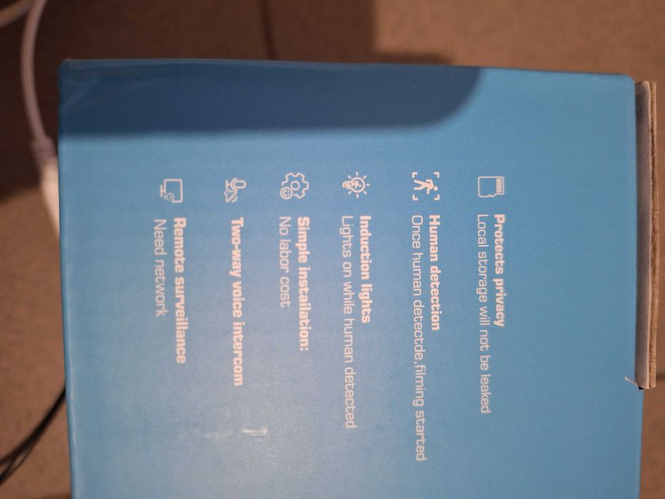 Kamera IP Panoramiczna WiFi, 4 Mpx, aplikacja ICSEE