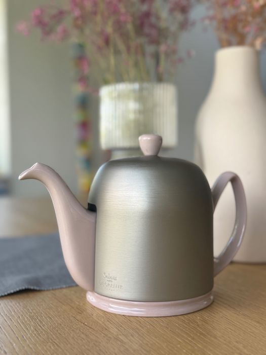 Dzbanek Degrenne Salam Porcelain Teapot Matte Rose