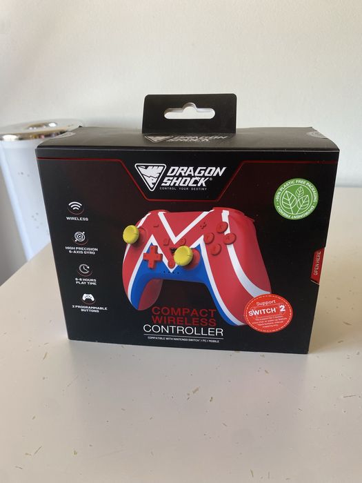 Comando Nintendo Switch 1 e 2 Versao Super Mario