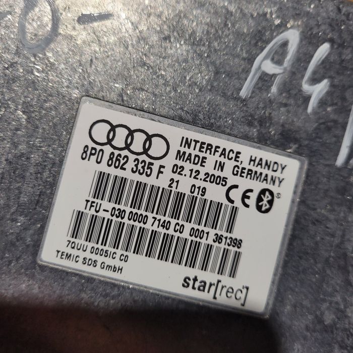 Moduł sterownik interface bluetooth audi a4 b7 audi a3 8p 2005r