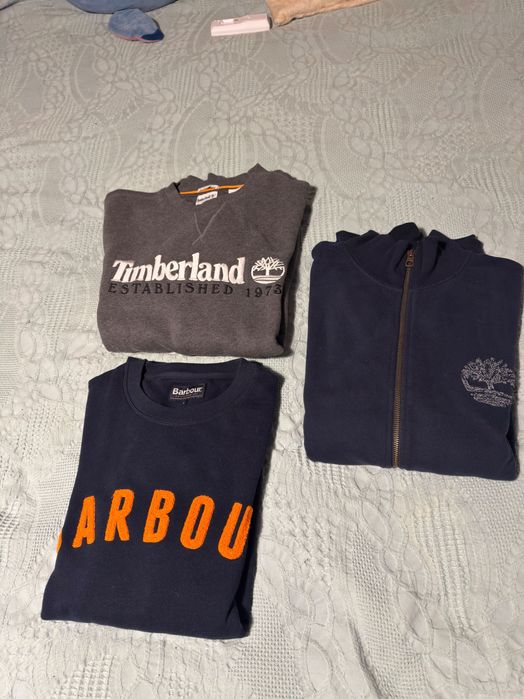 Camisolas/ Sweats Timberland e Barbour