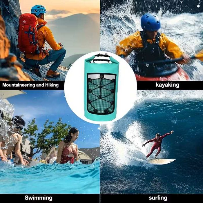 Mochila Saco Estanque de Alta Qualidade em PVC 500D – 30,02L