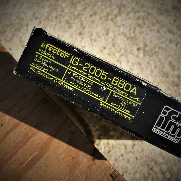 Detector de Proximidade Electrónico Efector