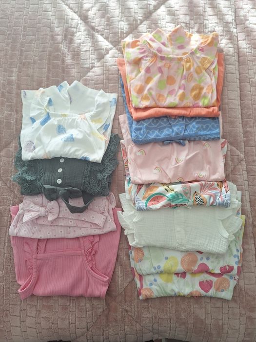 4 Conjuntos 3-6m + 8 Conjuntos 6-9m