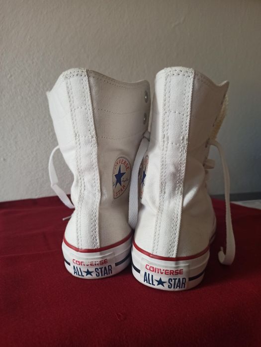 Trampki białe "Converse" rozm. EU 37,5  US 7 CM24