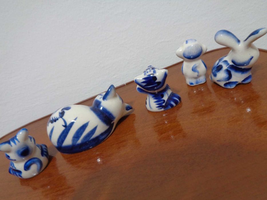 статуетка-міні кобальт розпис з колекції