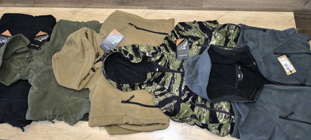 Patriot Mk2 HELIKON-TEX Hybrid Fleece толстовка куртка худі кофта фліс
