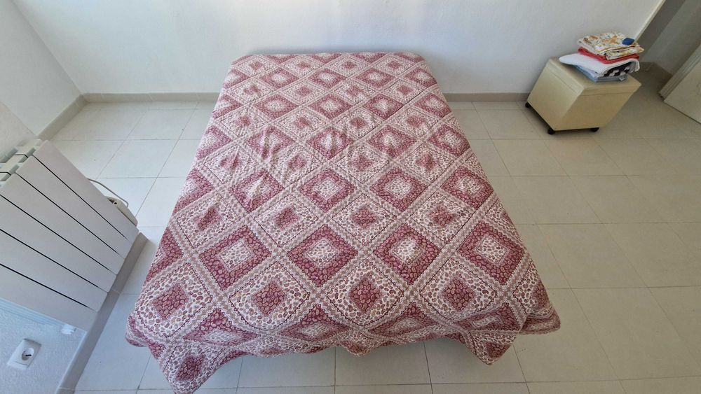 Edredon / colcha 2 faces 195 cm largura x 245 cm comprimento