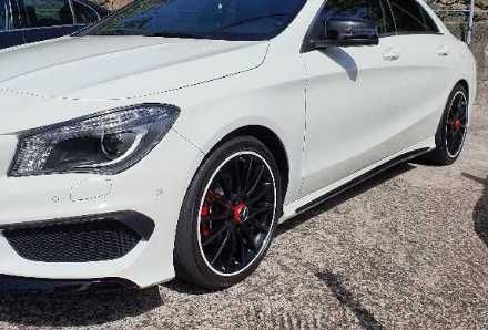 Centros jante Mercedes AMG CLA Classe A B C E ML 75mm jantes Originais