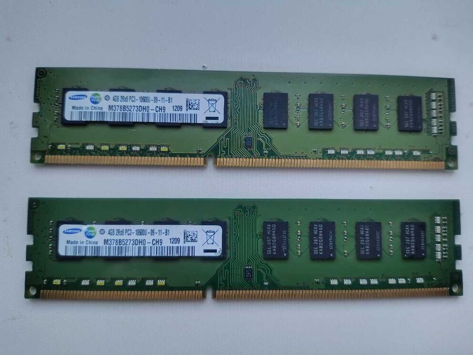 DDR3 8GB (2x4GB) Samsung